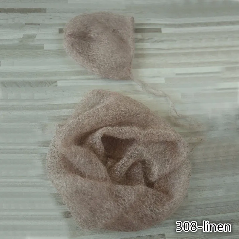 A Set Wrap and Bonnet