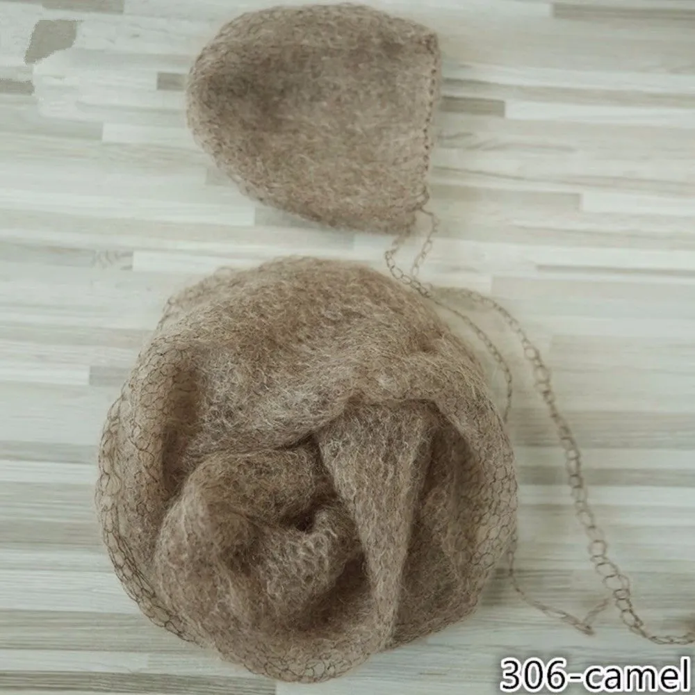 A Set Wrap and Bonnet