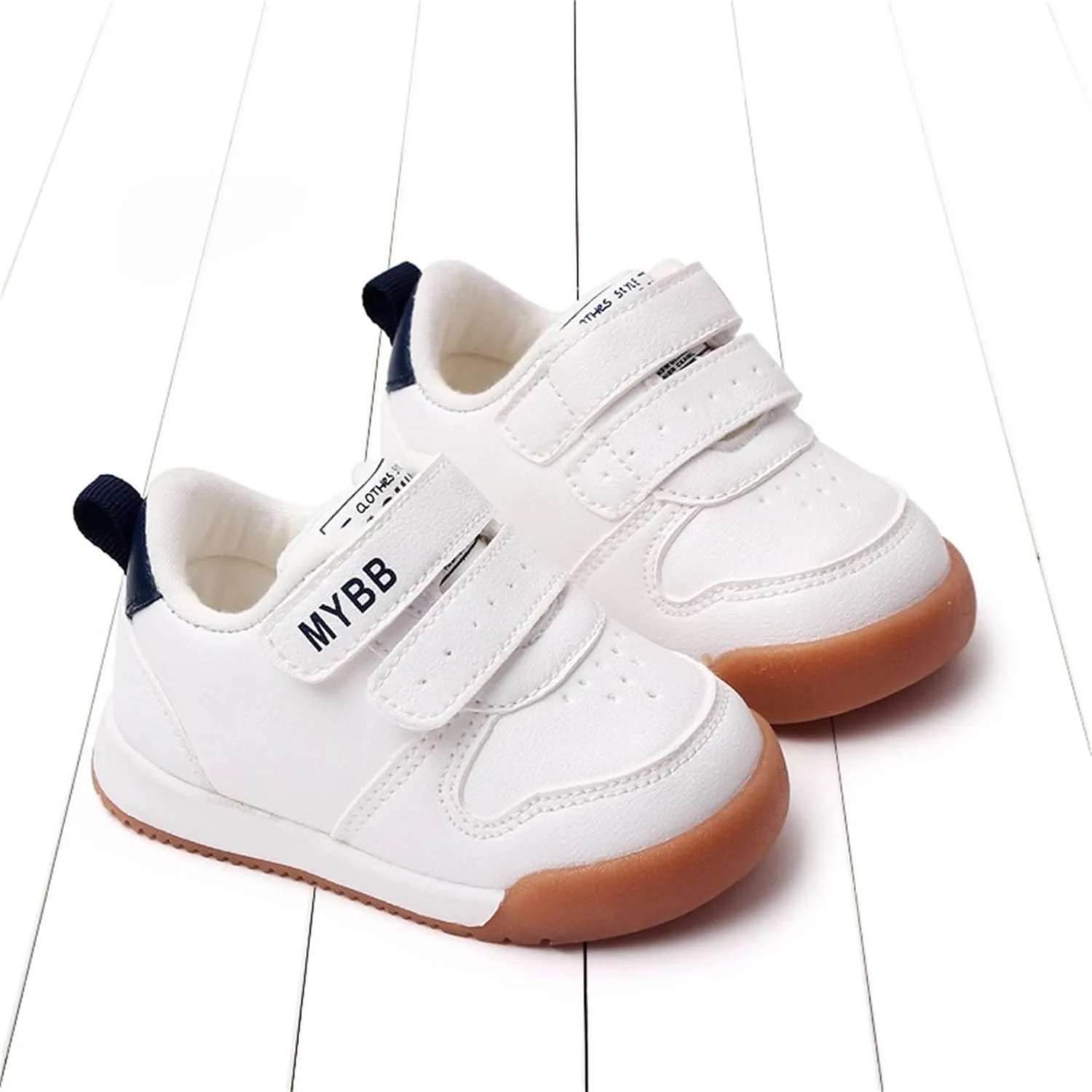 Baby High Top Shoes Infant Boys Girls First Walking Shoes Non-Slip Pu Leather Sneakers Crib Shoes Newborn Loafer Flats