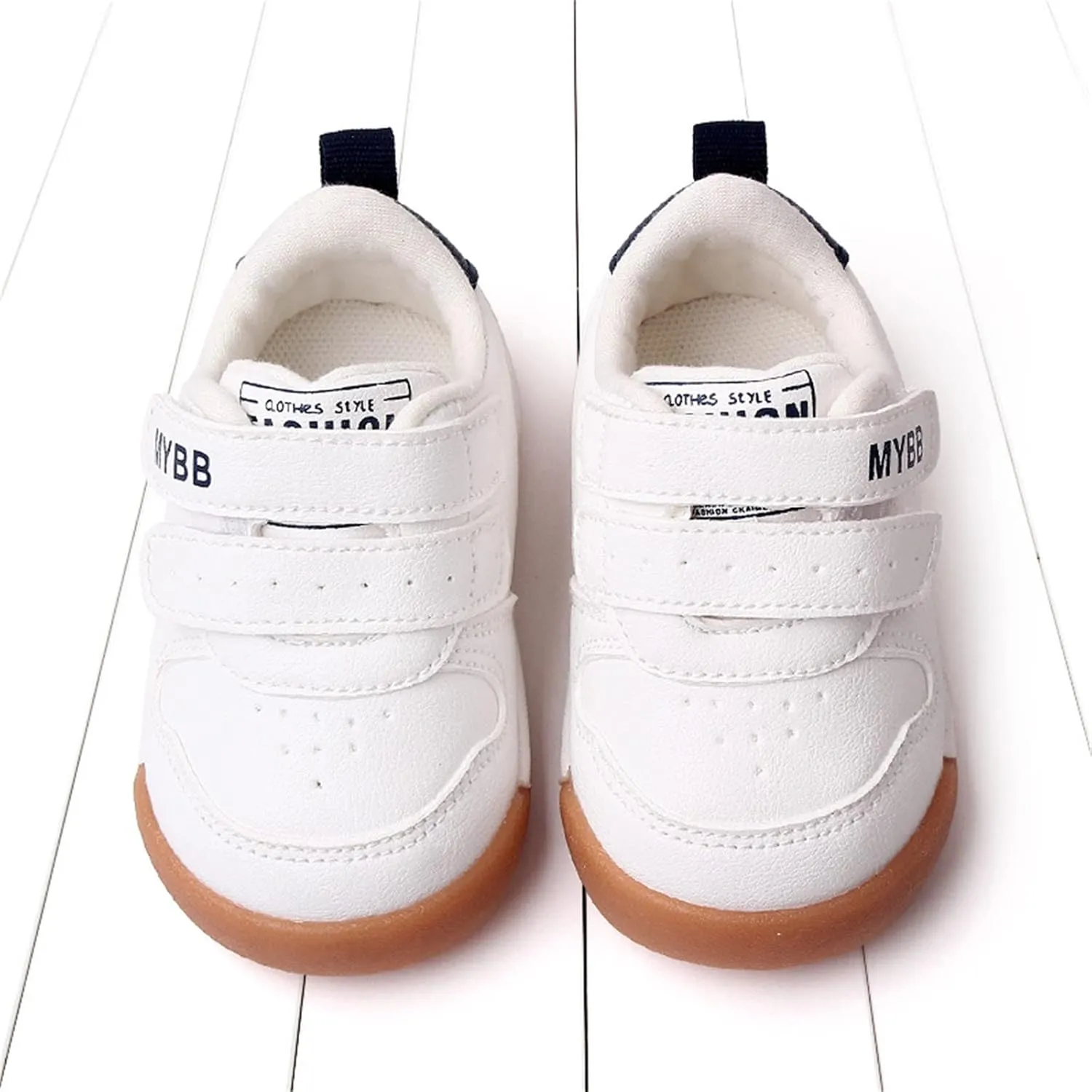 Baby High Top Shoes Infant Boys Girls First Walking Shoes Non-Slip Pu Leather Sneakers Crib Shoes Newborn Loafer Flats