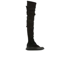 Boots Rick Owens Wmns DRKSHDW Gethsemane Stretch Abstract Stocking Boots, black