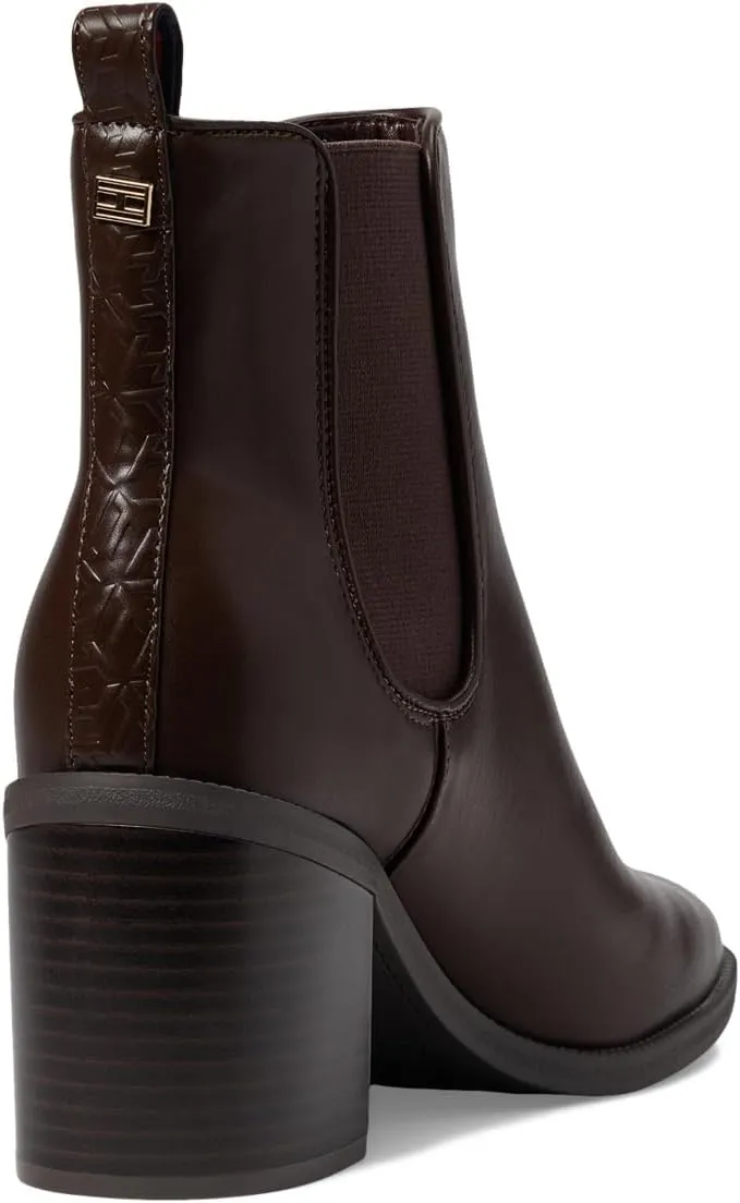 Brae Tommy Hilfiger Chelsea Boots, Dark Brown
