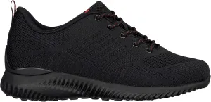 CALTO Men's Invisible Height Increasing Elevator Shoes - Black/Red Ultra Lightweight Sporty Sneakers - 2.6 Inches Taller - Q211 - Size 13 D(M) US