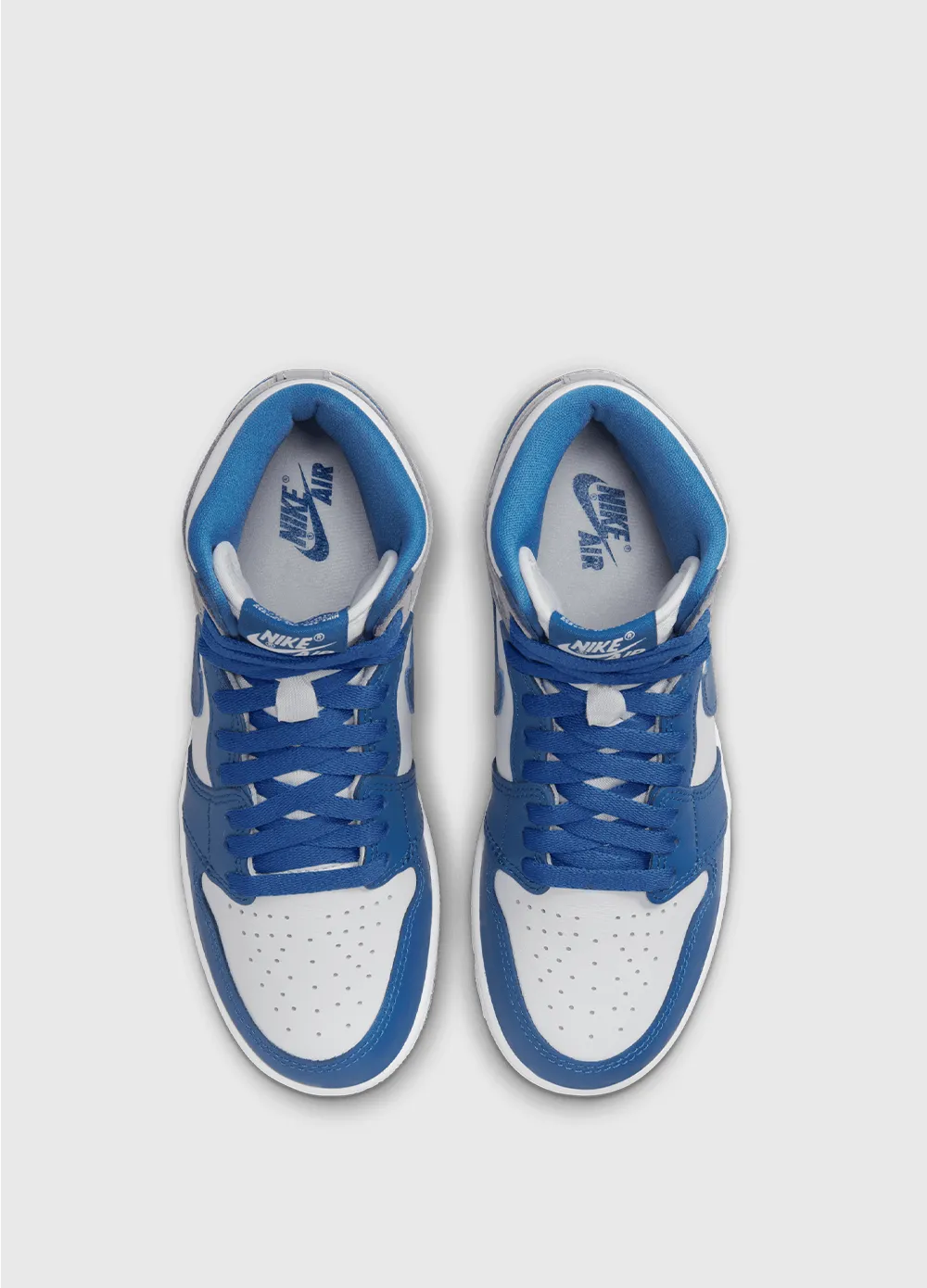 Children's Jordan 1 Retro High OG 'True Blue' Sneakers