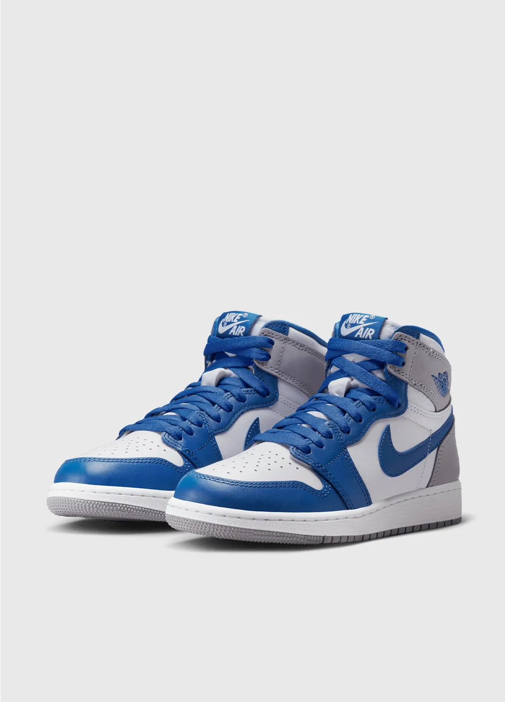 Children's Jordan 1 Retro High OG 'True Blue' Sneakers
