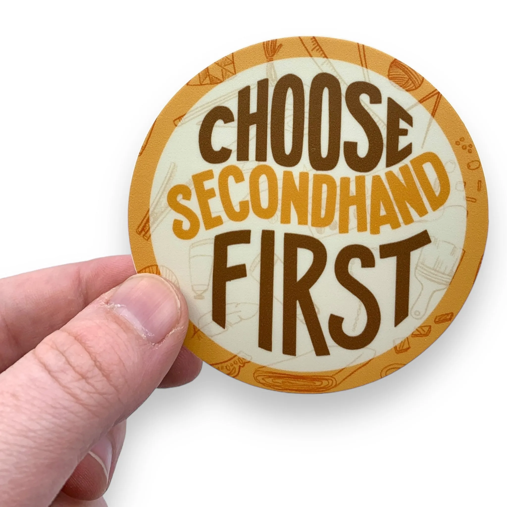 Choose Secondhand First Sticker