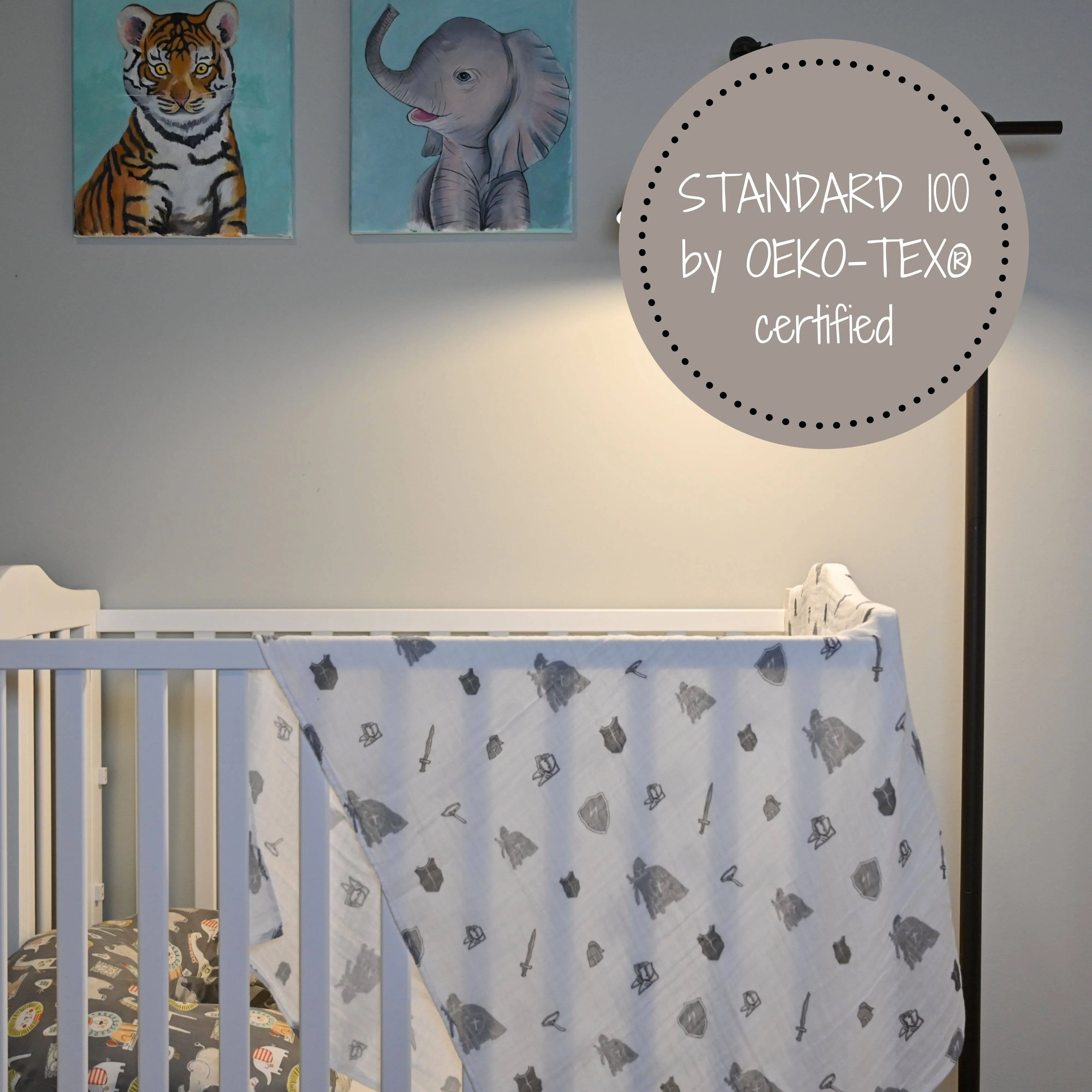 Ephesians 6:11 Christian Baby Swaddle Blanket
