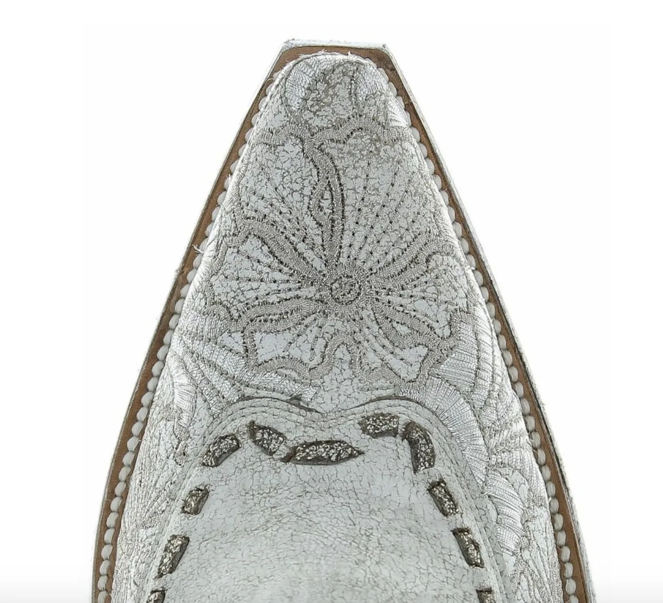 ERIN 6IN CRACKLED TAUPE