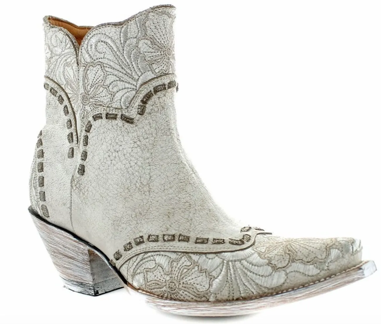 ERIN 6IN CRACKLED TAUPE