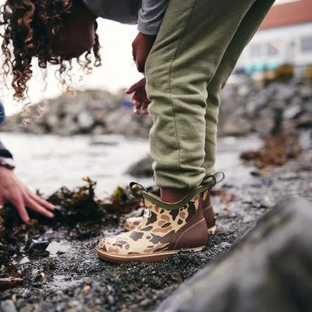 Kid's XTRATUF Duck Camo Ankle Deck Boot XKABDCMY