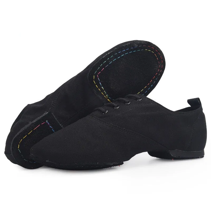 Low Heel Soft Canvas Ballroom Dance Shoes