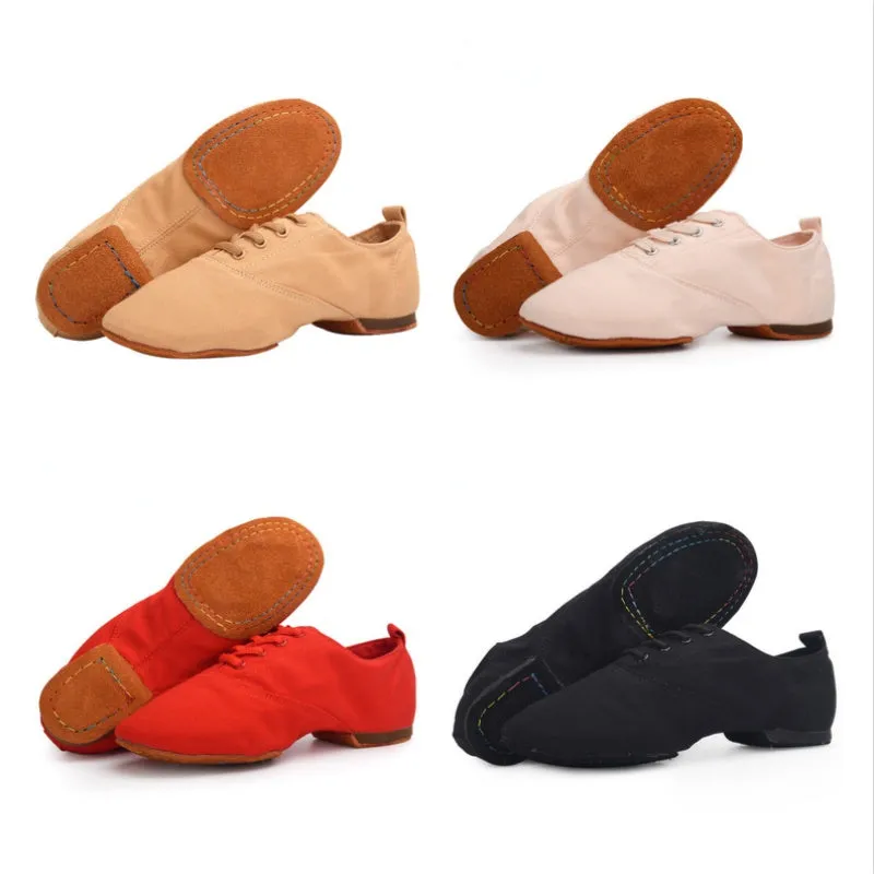 Low Heel Soft Canvas Ballroom Dance Shoes