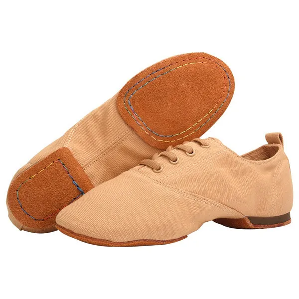 Low Heel Soft Canvas Ballroom Dance Shoes