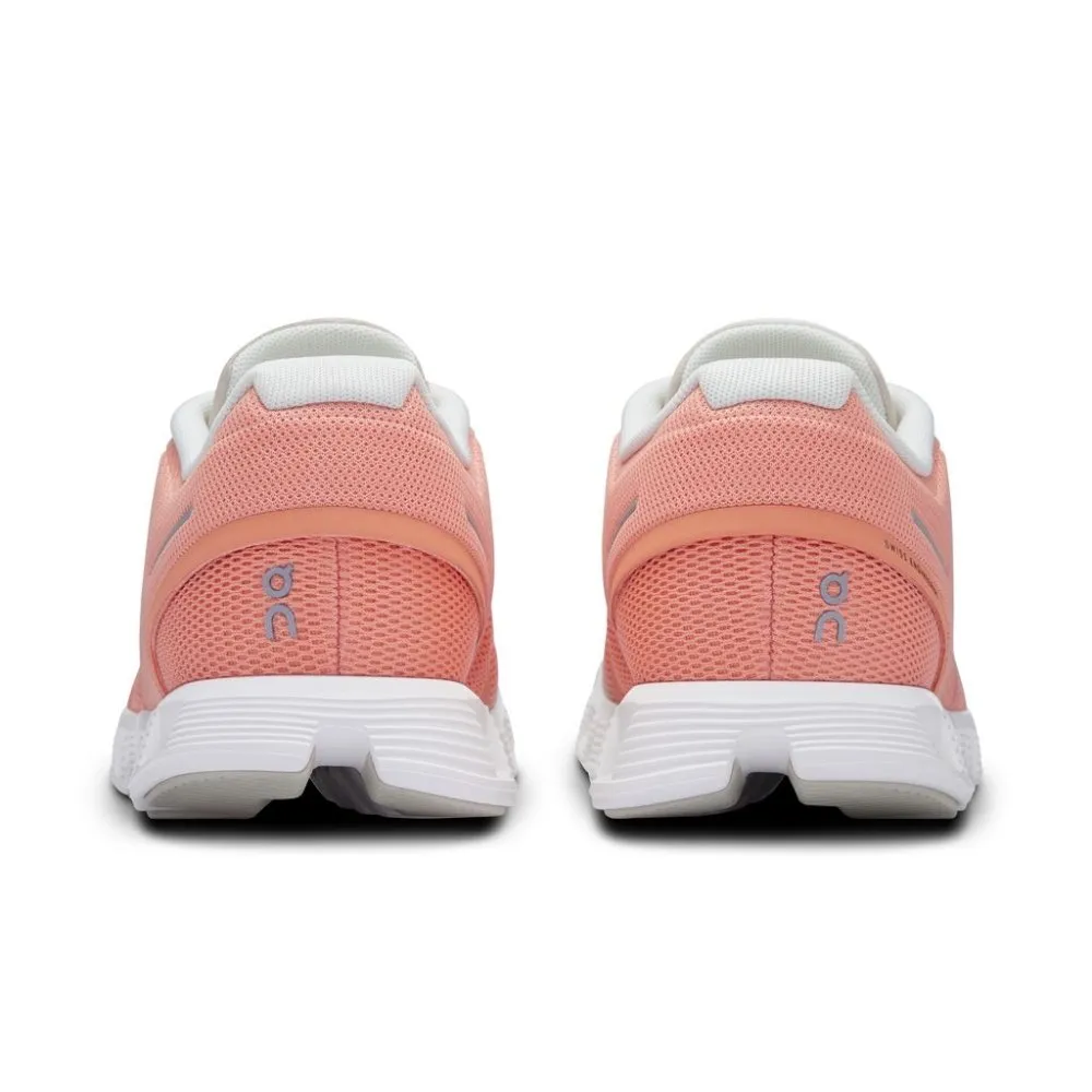 On Women's Cloud 5 - Flamingo/Pearl