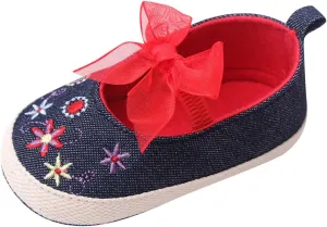 Summer Children Infant Walking Shoes Girls Sports Shoes Flat Bottom Non Slip Lightweight Slip On Baby Shoes 12 Months