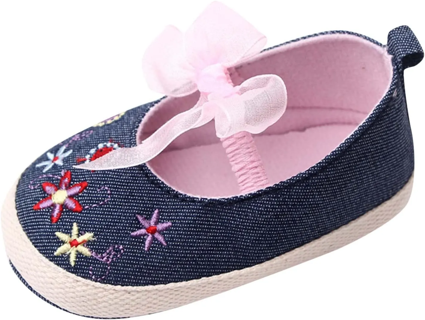 Summer Children Infant Walking Shoes Girls Sports Shoes Flat Bottom Non Slip Lightweight Slip On Baby Shoes 12 Months