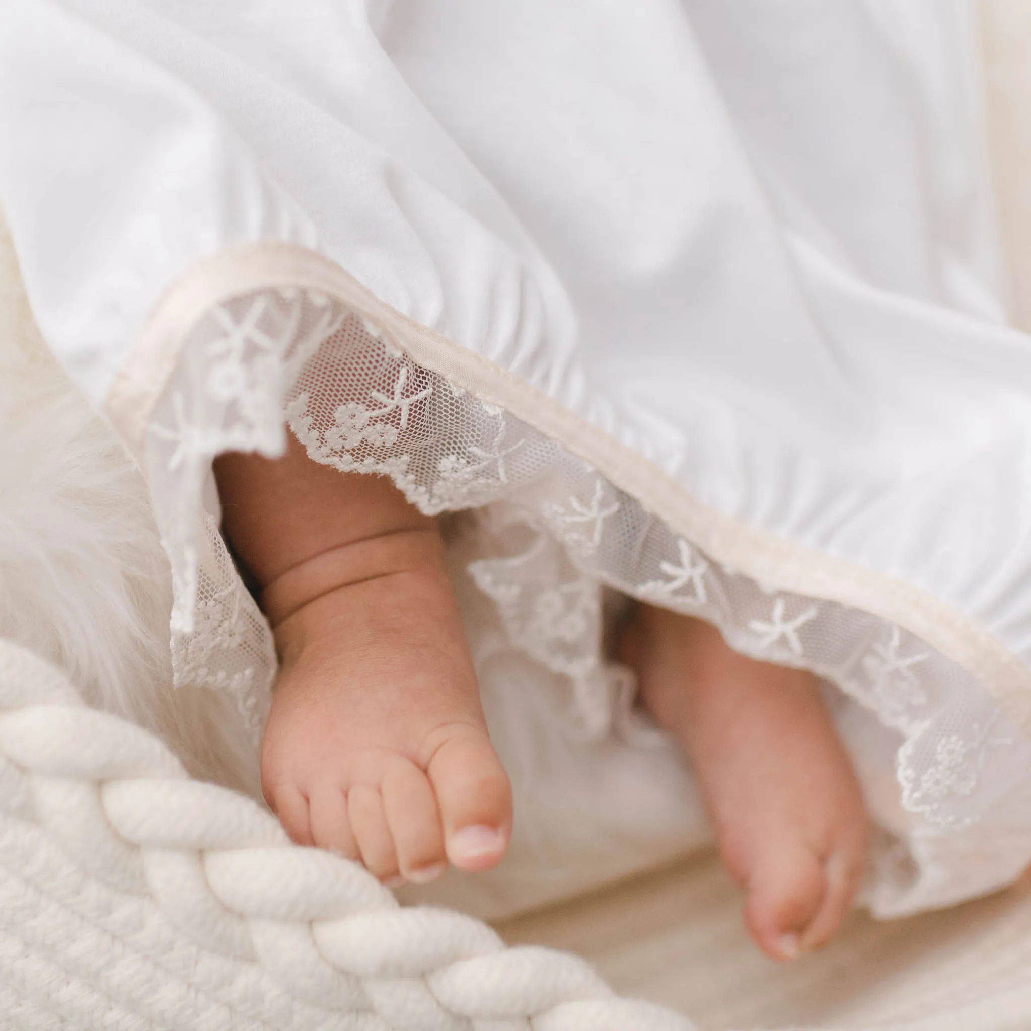 Tessa Quilt Newborn Gown