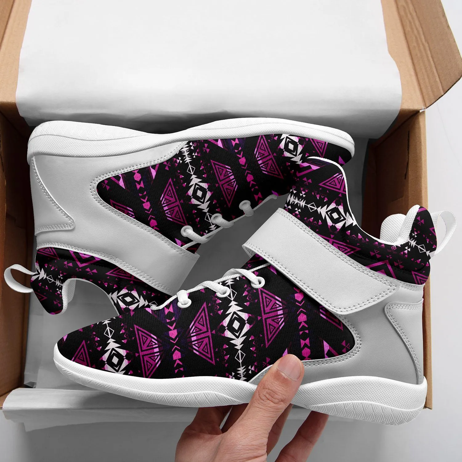 Upstream Expedition Moonlight Shadows Ipottaa Basketball / Sport High Top Shoes