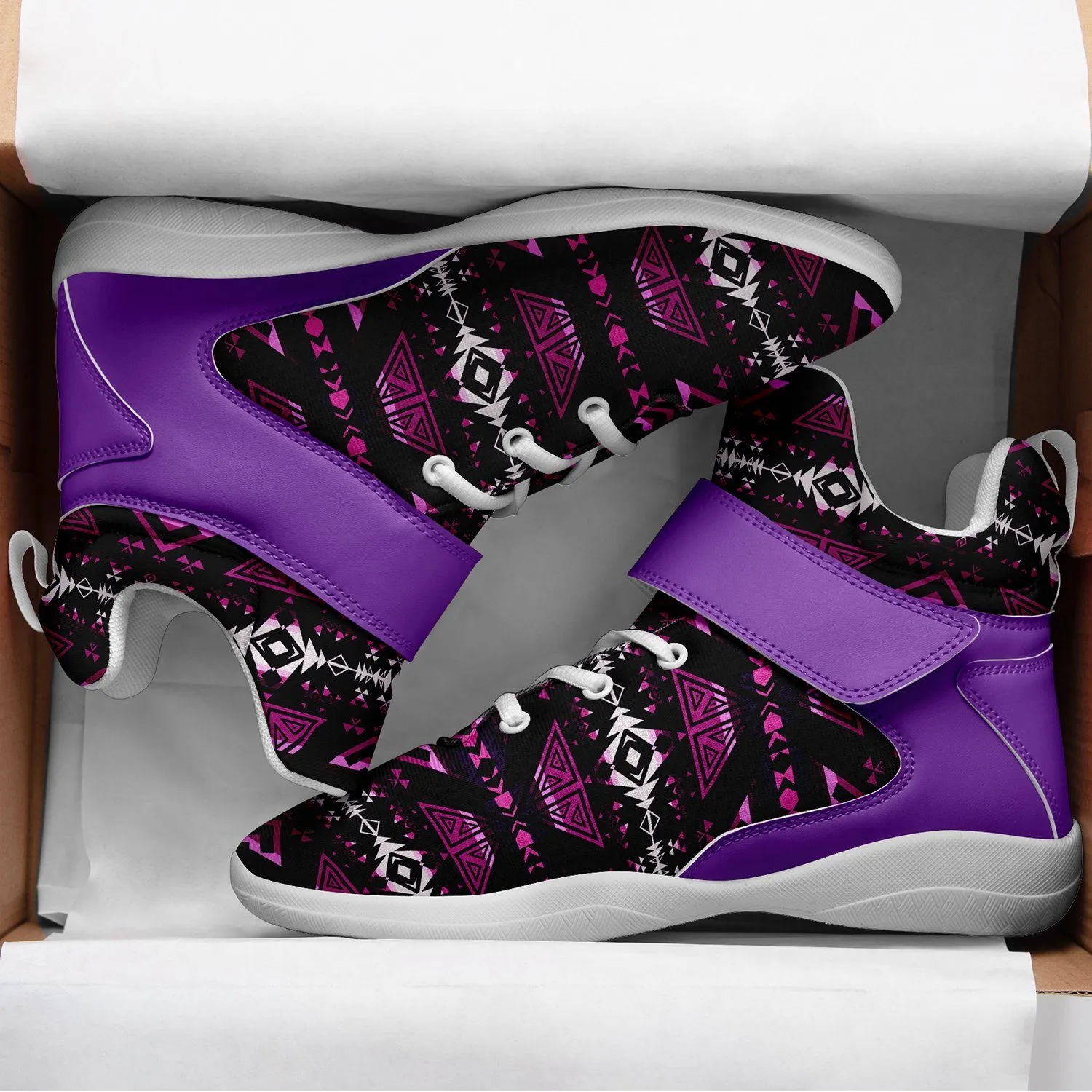 Upstream Expedition Moonlight Shadows Ipottaa Basketball / Sport High Top Shoes