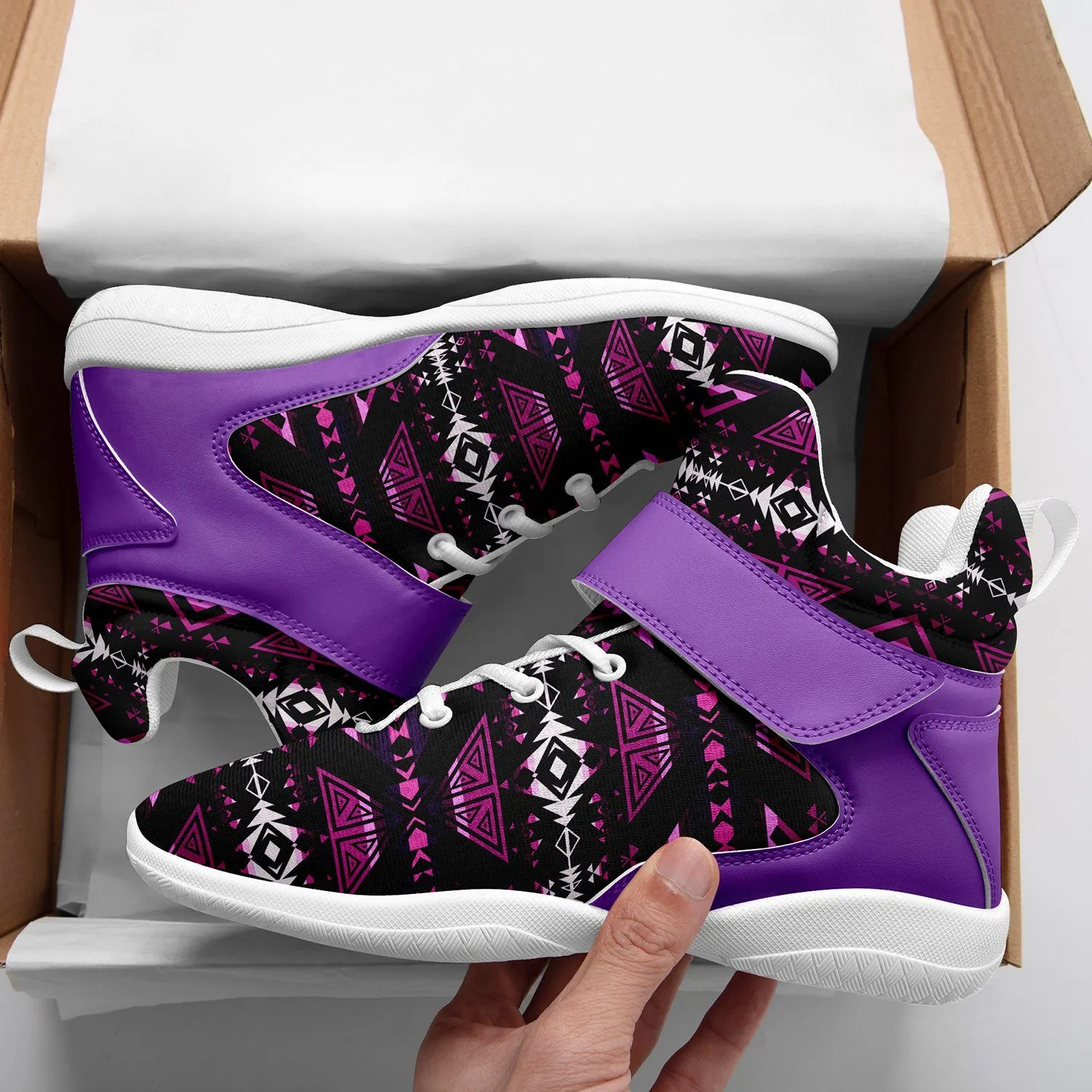 Upstream Expedition Moonlight Shadows Ipottaa Basketball / Sport High Top Shoes
