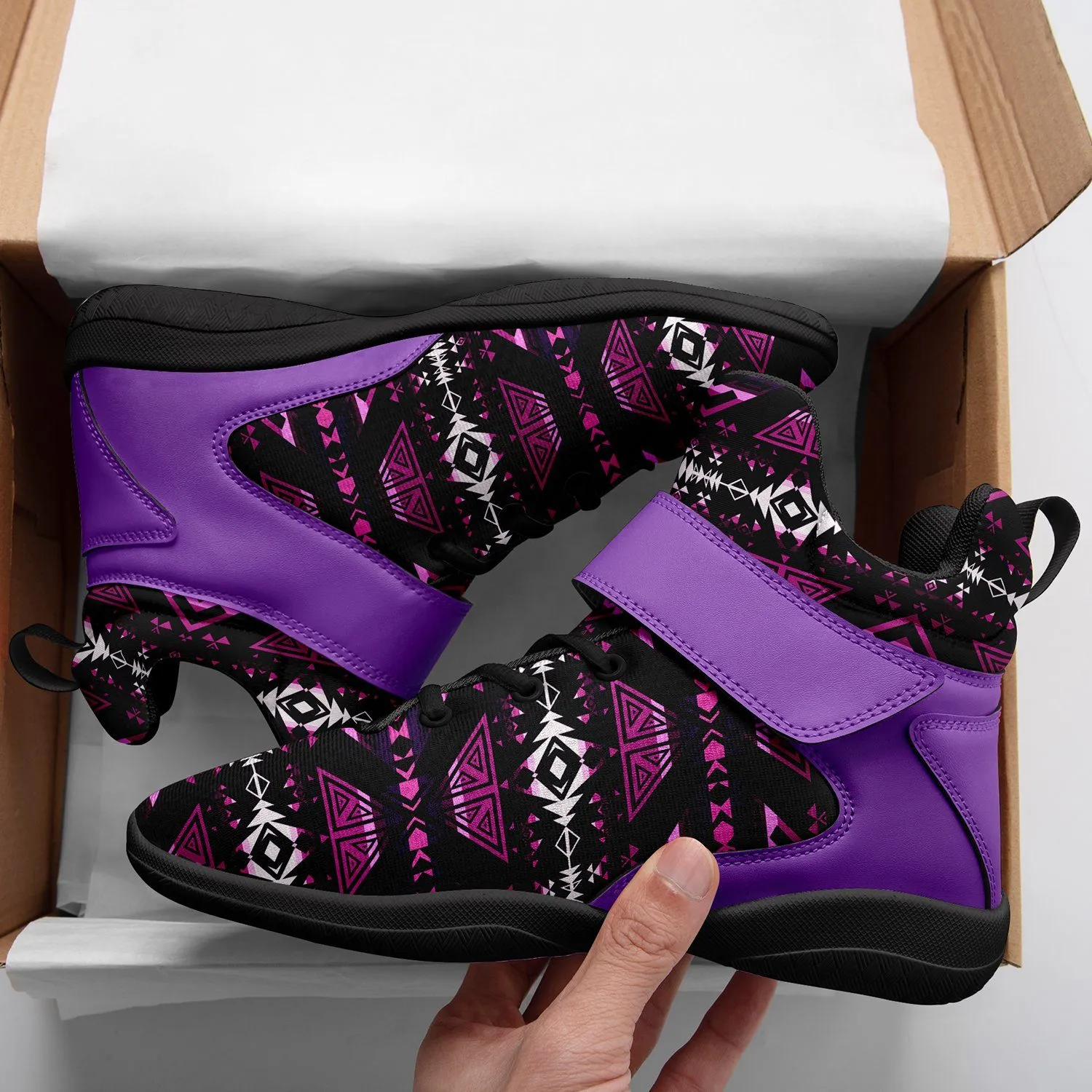 Upstream Expedition Moonlight Shadows Ipottaa Basketball / Sport High Top Shoes