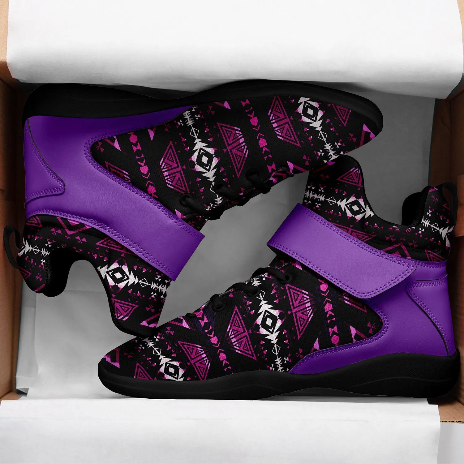 Upstream Expedition Moonlight Shadows Ipottaa Basketball / Sport High Top Shoes