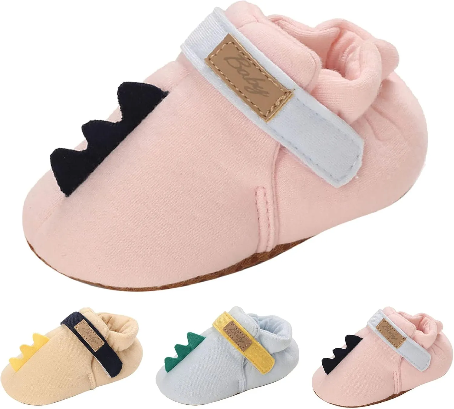 Winter Children Baby Infant Shoes Boys and Girls Non Slip Lightweight Cotton Warm Slip On Baby Shoe Size 4 Girl