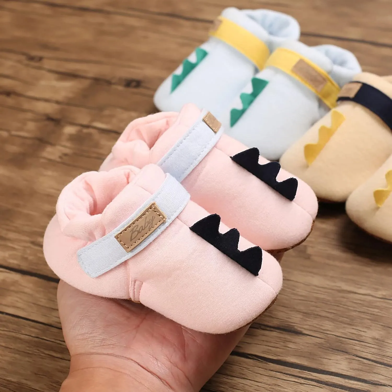 Winter Children Baby Infant Shoes Boys and Girls Non Slip Lightweight Cotton Warm Slip On Baby Shoe Size 4 Girl